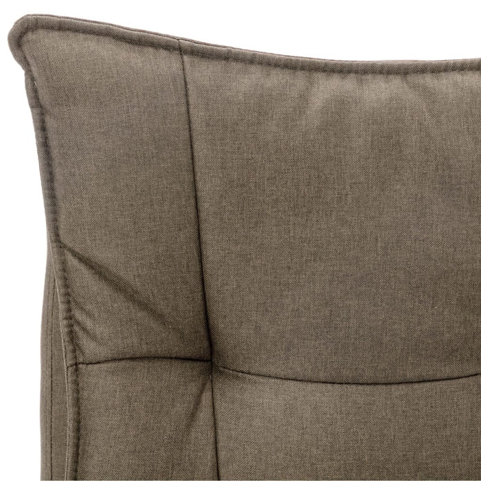 Scaun de birou cu masaj, gri taupe, material textil - WALTI WALTI