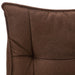 Scaun de birou cu masaj, maro, material textil - WALTI WALTI