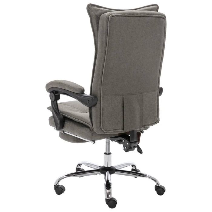 Scaun de birou cu masaj, gri, material textil - WALTI WALTI
