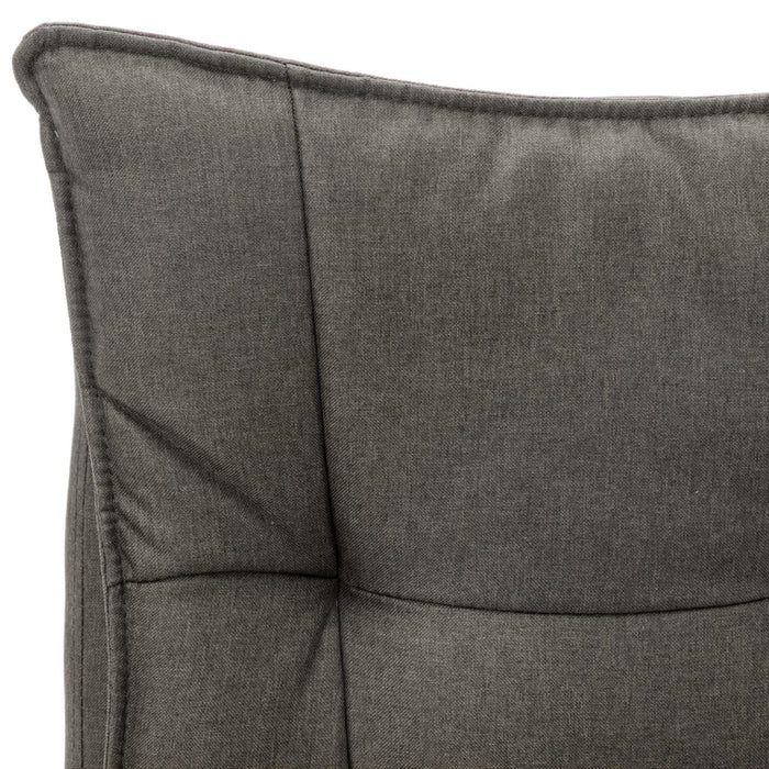 Scaun de birou cu masaj, gri, material textil - WALTI WALTI