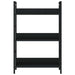 Etajeră cărți 3 rafturi, negru, 60x27,6x90,5 cm, lemn prelucrat - WALTI WALTI