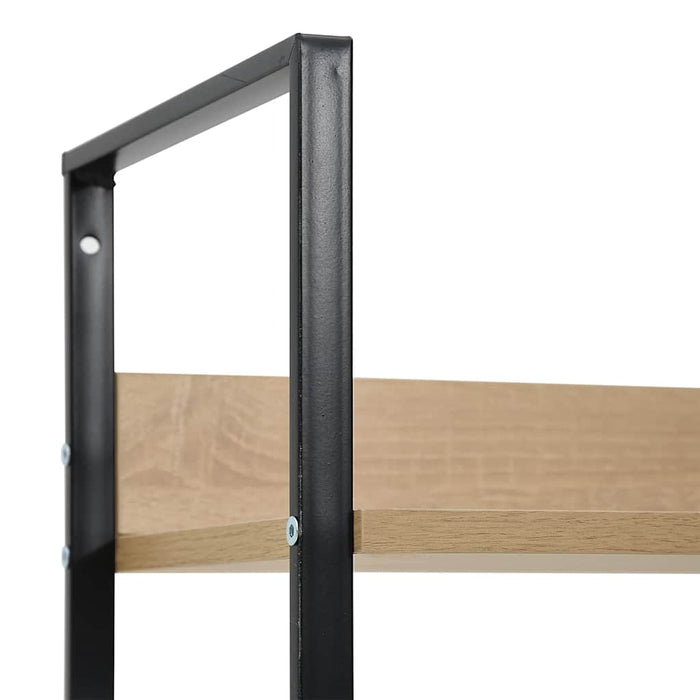Etajeră cărți 3 rafturi, stejar, 60x27,6x90,5 cm lemn prelucrat - WALTI WALTI