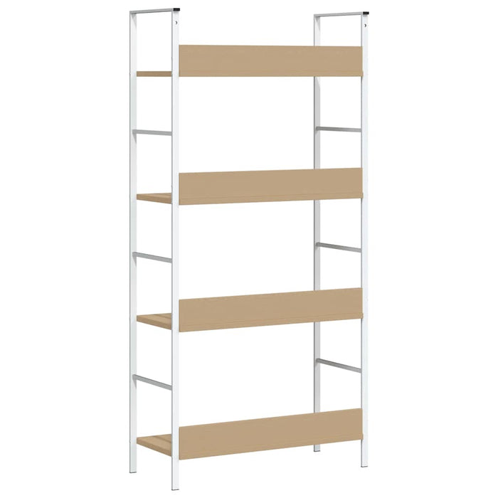 Etajeră cărți 4 rafturi, stejar, 60x27,6x124,5cm lemn prelucrat - WALTI WALTI