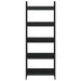 Etajeră cărți 5 rafturi, negru, 60x27,6x158,5 cm lemn prelucrat - WALTI WALTI