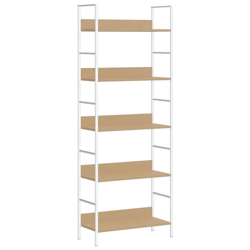 Etajeră cărți 5 rafturi, stejar, 60x27,6x158,5cm lemn prelucrat - WALTI WALTI