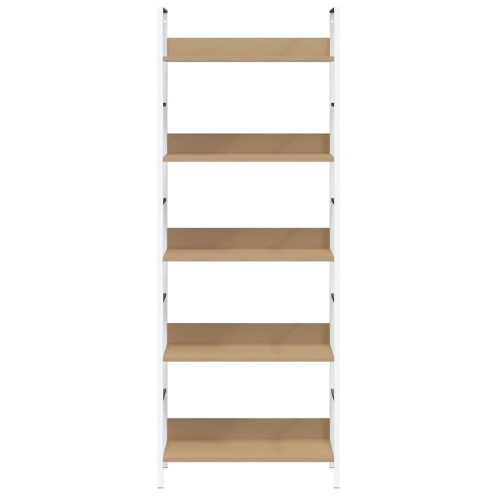 Etajeră cărți 5 rafturi, stejar, 60x27,6x158,5cm lemn prelucrat - WALTI WALTI