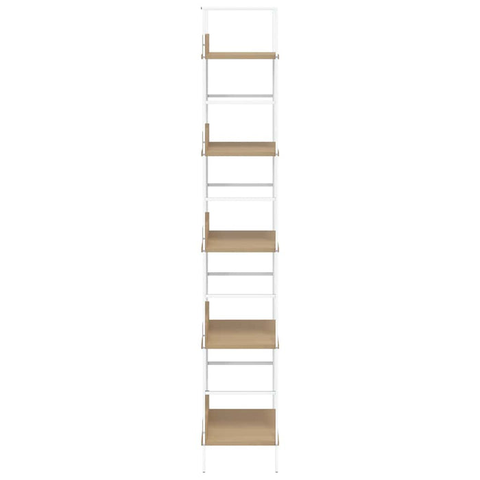 Etajeră cărți 5 rafturi, stejar, 60x27,6x158,5cm lemn prelucrat - WALTI WALTI