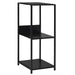 Bibliotecă mică, negru, 33,5 x 39,6 x 79,7 cm, lemn prelucrat - WALTI WALTI