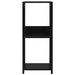 Bibliotecă mică, negru, 33,5 x 39,6 x 79,7 cm, lemn prelucrat - WALTI WALTI