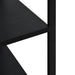 Dulap cuptor microunde, negru, 60x39,6x123 cm, lemn prelucrat - WALTI WALTI