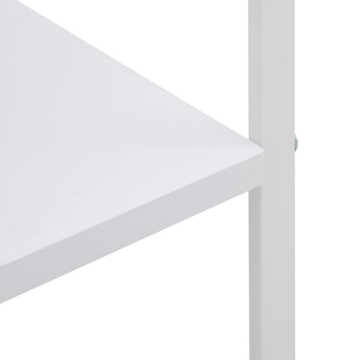 Dulap cuptor microunde, alb, 60x39,6x123 cm, lemn prelucrat WALTI