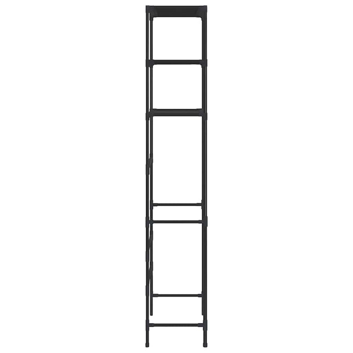 Etajeră peste toaletă cu 3 polițe, negru, 53x28x169 cm - WALTI WALTI