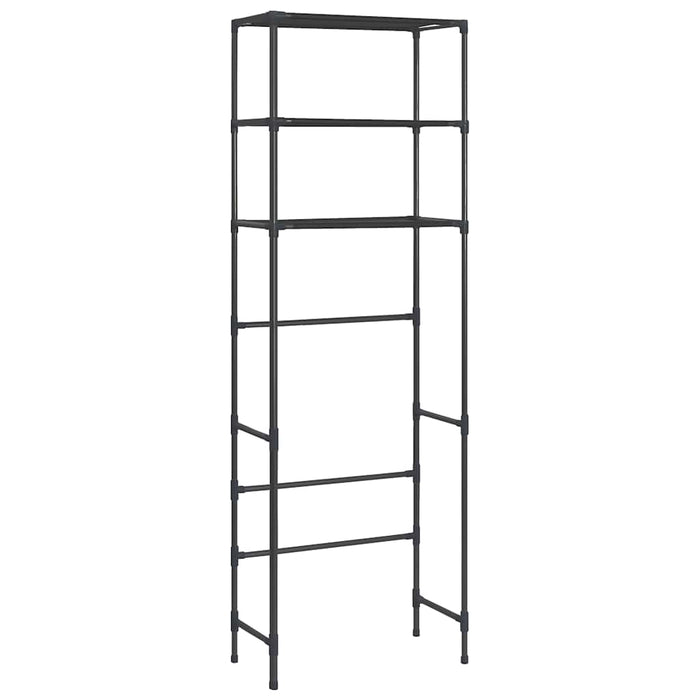 Etajeră peste toaletă cu 3 polițe, negru, 53x28x169 cm - WALTI WALTI