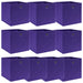 Cutii depozitare, 10 buc., violet, 32x32x32 cm, textil - WALTI WALTI