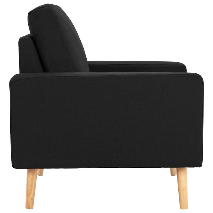 Fotoliu, negru, material textil - WALTI WALTI