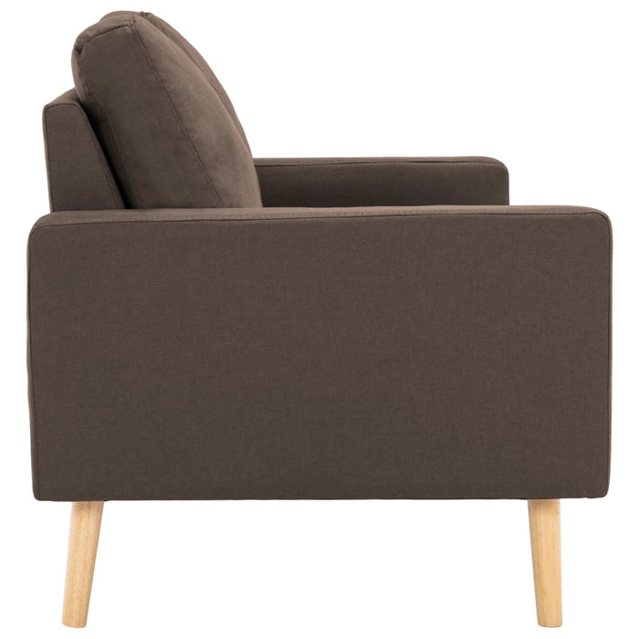 Canapea cu 2 locuri, maro, material textil - WALTI WALTI