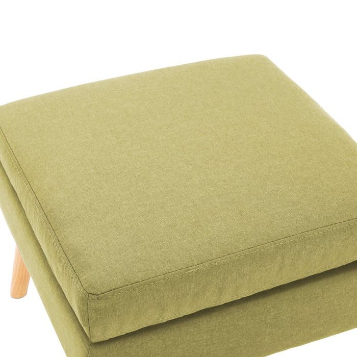 Taburet, verde, material textil - WALTI WALTI