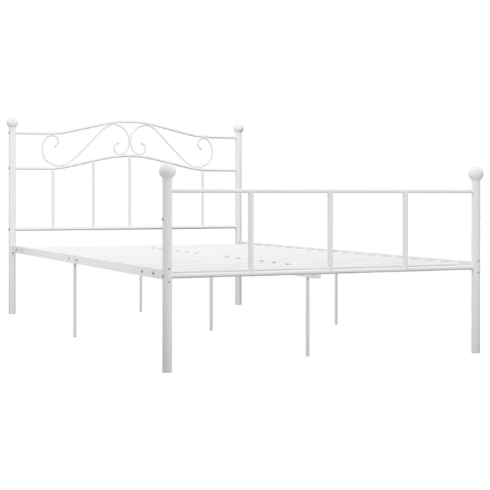 Cadru de pat, alb, 160 x 200 cm, metal - WALTI WALTI