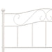 Cadru de pat, alb, 160 x 200 cm, metal - WALTI WALTI