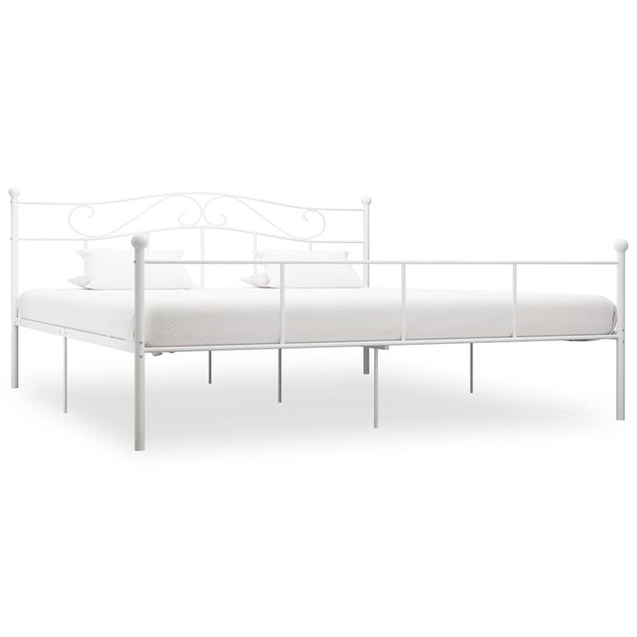 Cadru de pat, alb, 180 x 200 cm, metal - WALTI WALTI