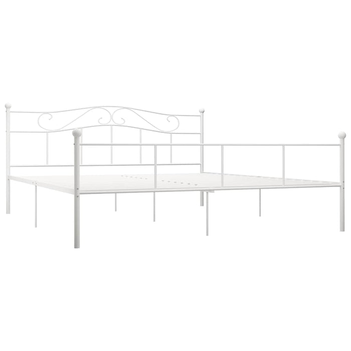 Cadru de pat, alb, 180 x 200 cm, metal - WALTI WALTI