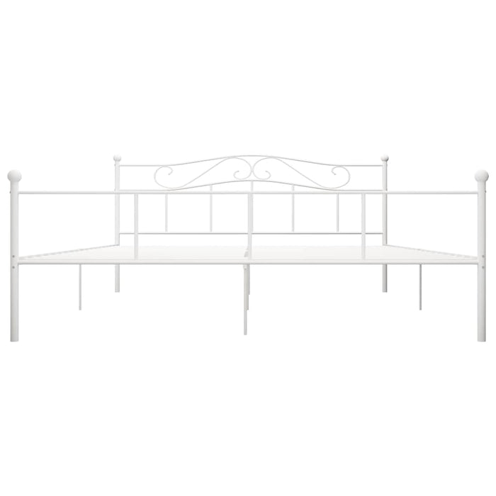 Cadru de pat, alb, 180 x 200 cm, metal - WALTI WALTI