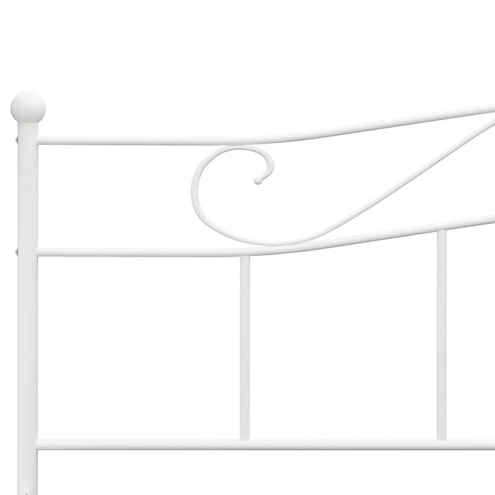 Cadru de pat, alb, 180 x 200 cm, metal - WALTI WALTI