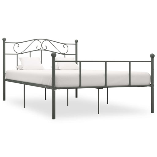 Cadru de pat, gri, 160 x 200 cm, metal - WALTI WALTI