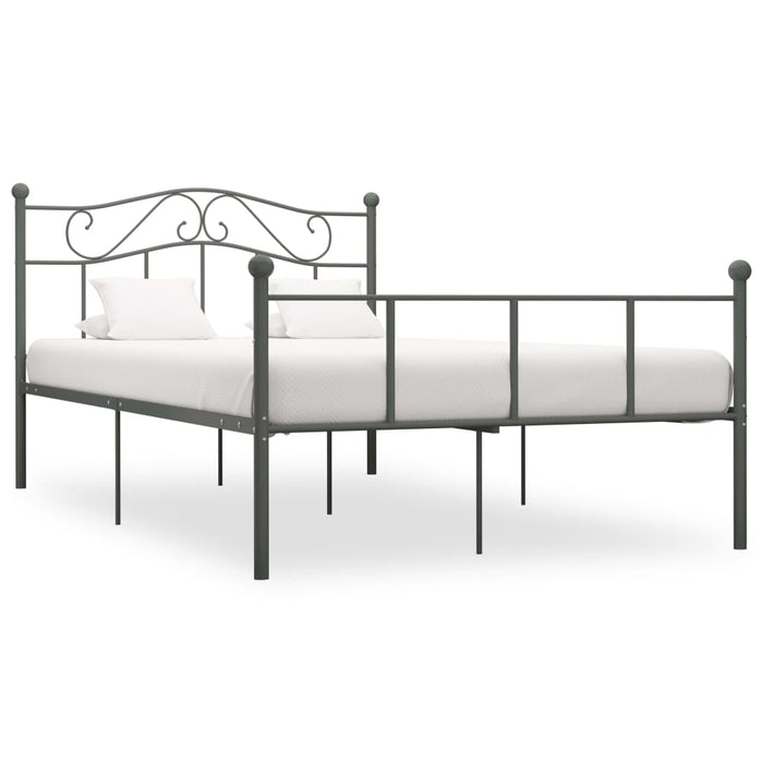 Cadru de pat, gri, 160 x 200 cm, metal - WALTI WALTI