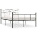 Cadru de pat, gri, 160 x 200 cm, metal - WALTI WALTI