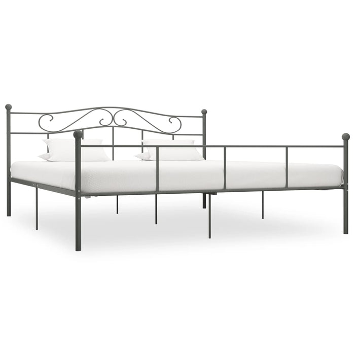 Cadru de pat, gri, 180 x 200 cm, metal WALTI
