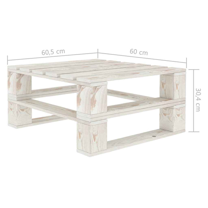 Set mobilier grădină din paleți cu perne antracit 6 piese, lemn WALTI