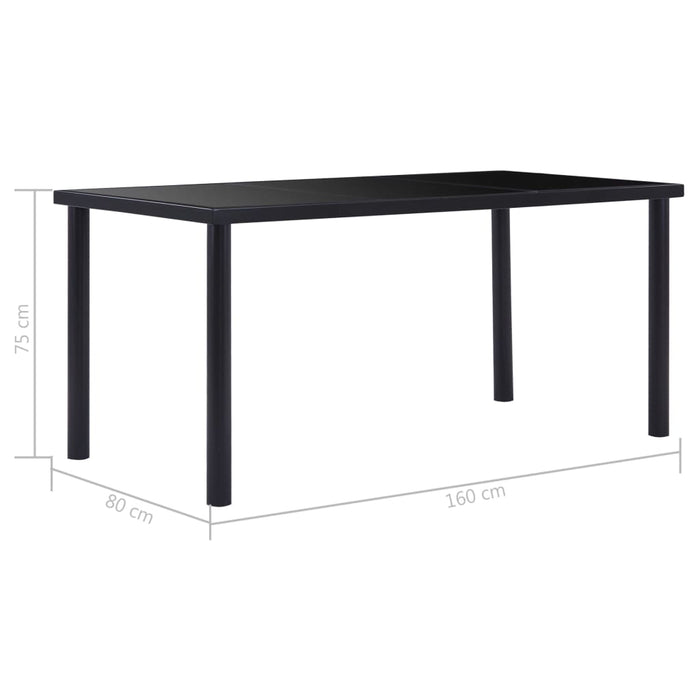 Set mobilier de bucătărie, 9 piese, gri, piele ecologică - WALTI WALTI