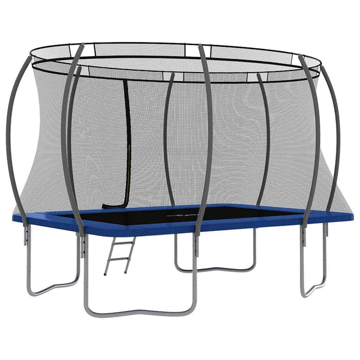 Set trambulină dreptunghiulară, 335 x 244 x 90 cm, 150 kg - WALTI WALTI
