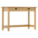 Masă consolă Hill cu 2 sertare, 110x45x74 cm, lemn masiv pin - WALTI WALTI