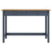 Masă consolă Hill cu 2 sertare, gri, 110x45x74 cm, lemn pin - WALTI WALTI