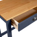 Masă consolă Hill cu 2 sertare, gri, 110x45x74 cm, lemn pin - WALTI WALTI