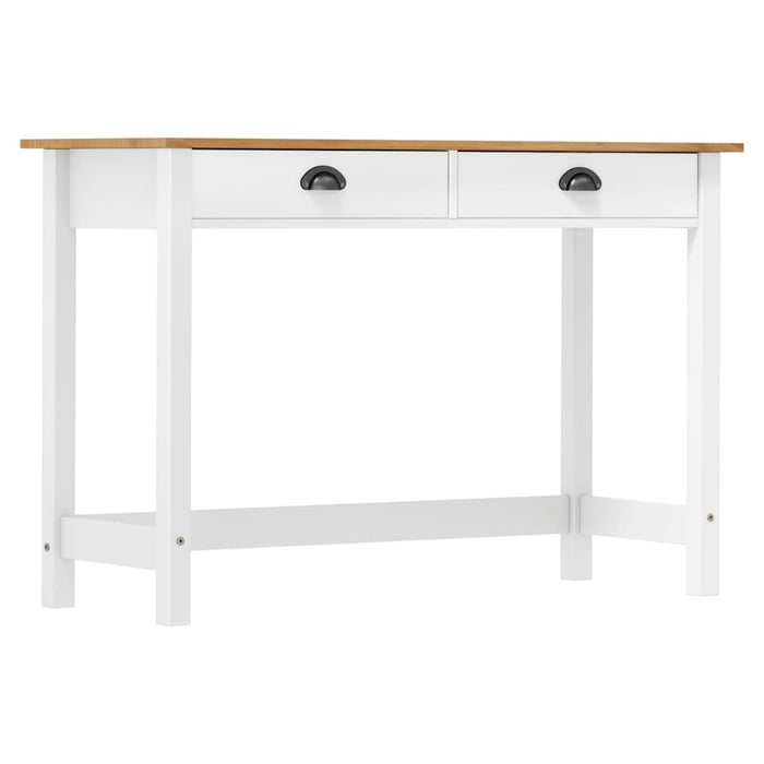 Masă consolă Hill cu 2 sertare, 110x45x74 cm, lemn masiv pin - WALTI WALTI