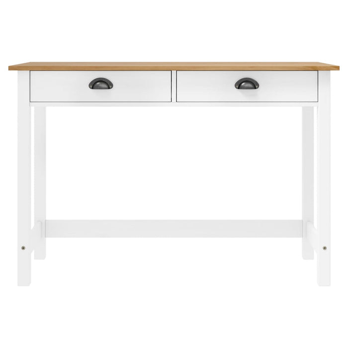 Masă consolă Hill cu 2 sertare, 110x45x74 cm, lemn masiv pin - WALTI WALTI