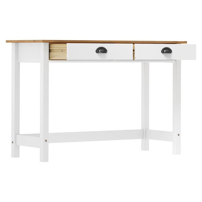 Masă consolă Hill cu 2 sertare, 110x45x74 cm, lemn masiv pin - WALTI WALTI