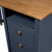 Birou Hill, gri, 150x50x74 cm, lemn masiv de pin - WALTI WALTI