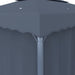 Pavilion cu perdea, antracit, 3 x 3 m, aluminiu - WALTI WALTI
