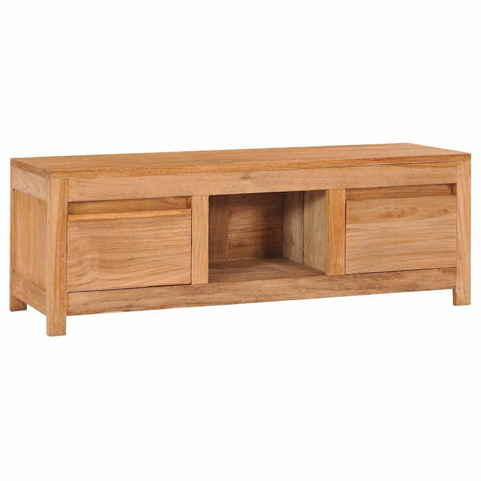 Comodă TV, 100 x 30 x 35 cm, lemn masiv de tec - WALTI WALTI