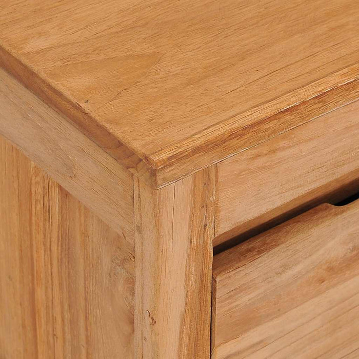 Comodă TV, 100 x 30 x 35 cm, lemn masiv de tec - WALTI WALTI