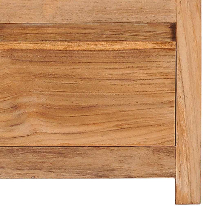 Comodă TV, 100 x 30 x 35 cm, lemn masiv de tec - WALTI WALTI