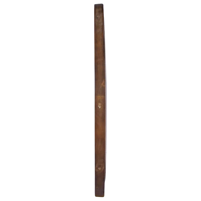 Oglindă de perete, 60 cm, tec, rotund WALTI