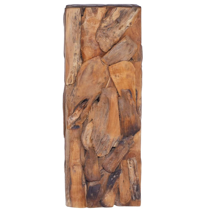 Masă laterală, 30 x 30 x 80 cm, lemn masiv de tec - WALTI WALTI