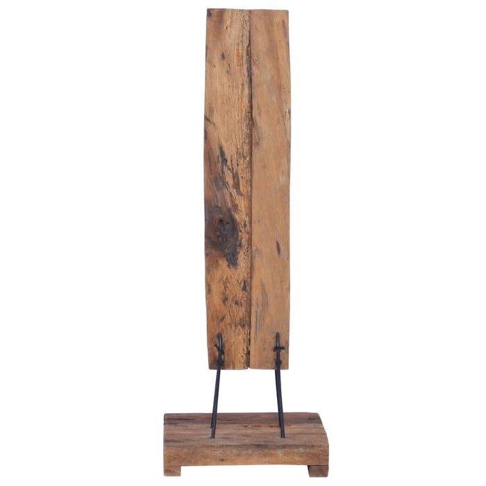 Suport 6 sticle de vin, 35x35x100 cm, lemn masiv de tec - WALTI WALTI