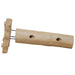 Suport 8 sticle de vin, 40 x 30 x 80 cm, lemn masiv de tec - WALTI WALTI