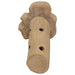 Suport 8 sticle de vin, 40 x 30 x 80 cm, lemn masiv de tec - WALTI WALTI